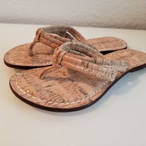 Bernardo cork sandals, size 6. Brand new.